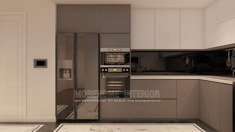 Tổng hợp các mẫu tủ bếp đẹp và sang trọng hiện đại cho căn bếp gia đình